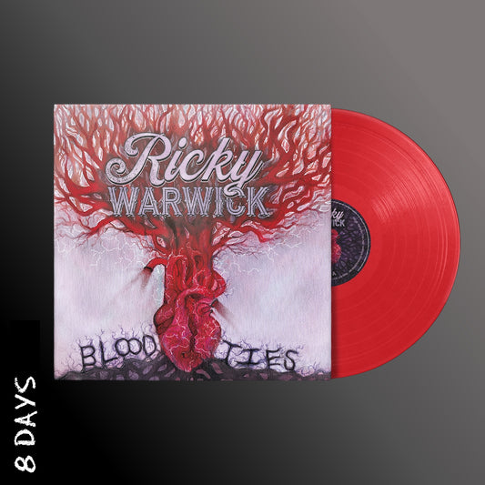 Ricky Warwick – Blood Ties - Exclusive Blood Red Vinyl - PRE-SALE 14/3/25