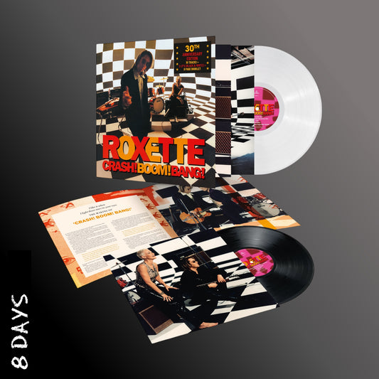 Roxette - Crash! Boom! Bang! - 30th Anniversary Black & White Vinyl - Pre Order 6/12/24