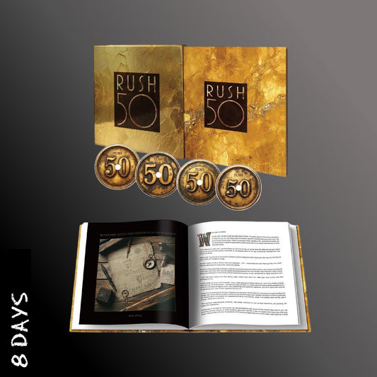 Rush - Rush 50 - 4CD Deluxe Boxset - Pre Order 21/3/25