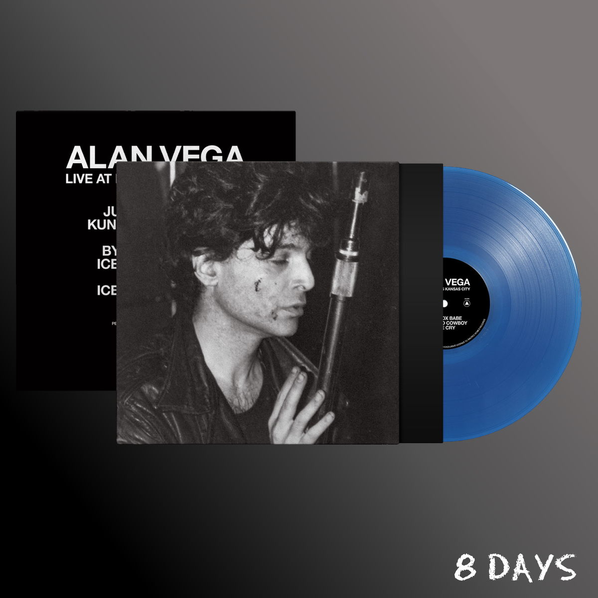 Alan Vega - Live at Max's Kansas City - Cobalt Blue Vinyl LP | Pre-Order 20.11.26