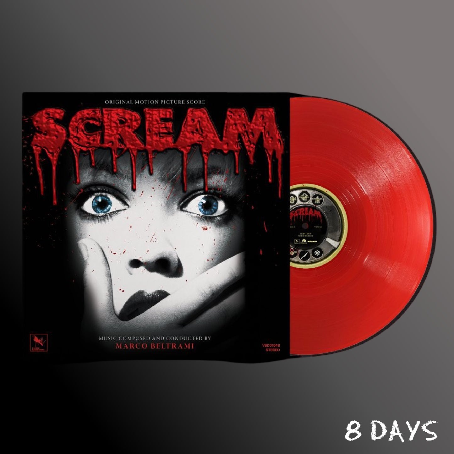 Marco Beltrami - Scream OST - Translucent Ruby Vinyl LP | Pre-Order 28.8.26