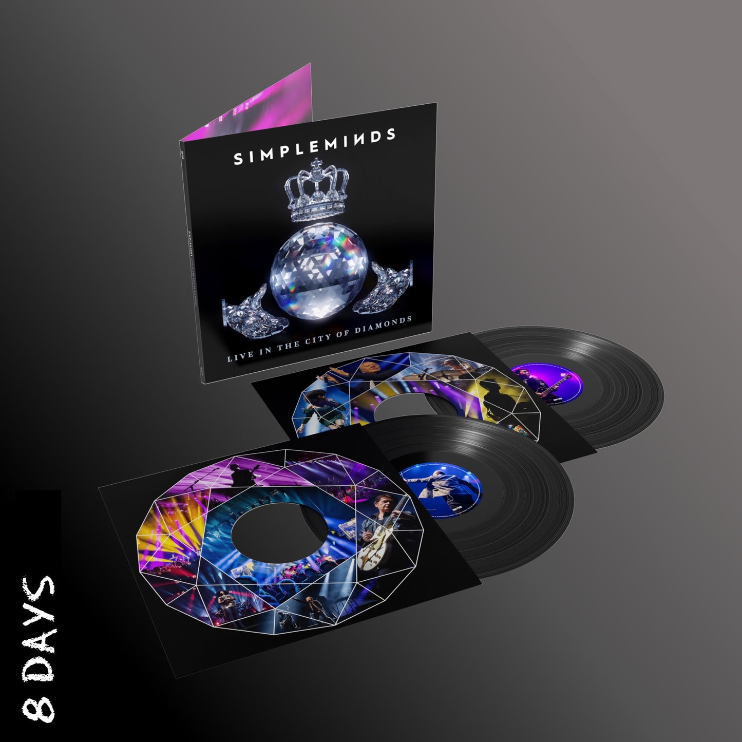 Simple Minds - Live in the City of Diamonds - Limited Black Vinyl - Pre Order 25/4/25