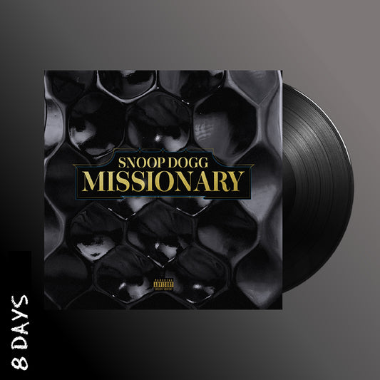 Snoop Dogg - Missionary - Indies Onyx Vinyl With Alt Cover & Poster - Pre Order 13/12/24