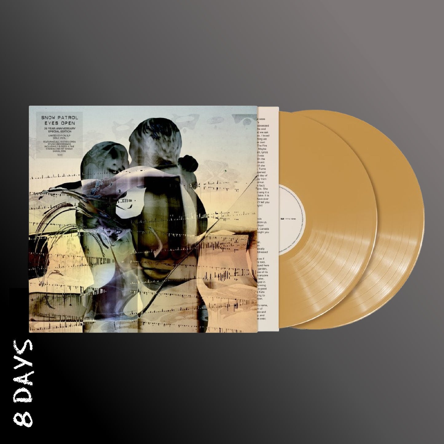 Snow Patrol - Eyes Open 20th Anniversary - Special Edition Gold Vinyl - Pre Order 24/7/26