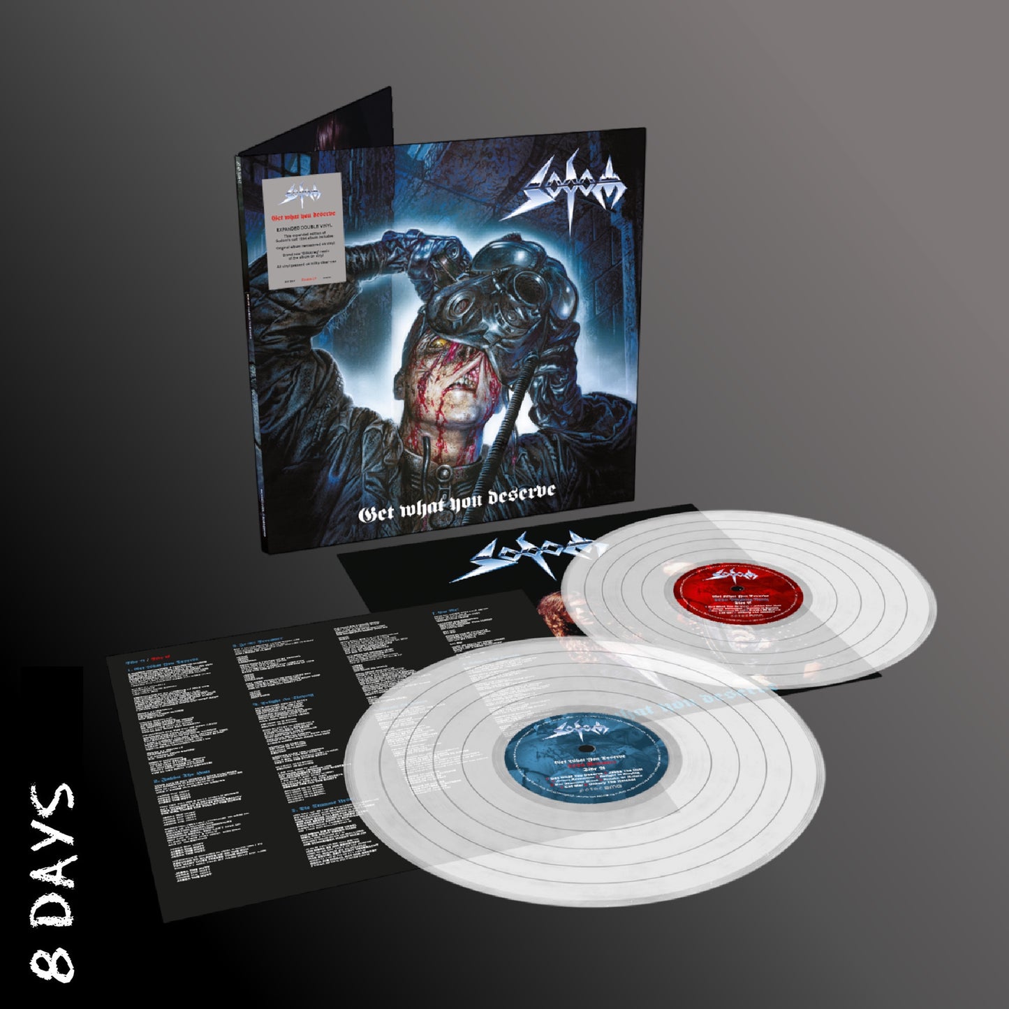 Sodom - Get What You Deserve - Milky Clear Vinyl - Pre Order 27/2/26