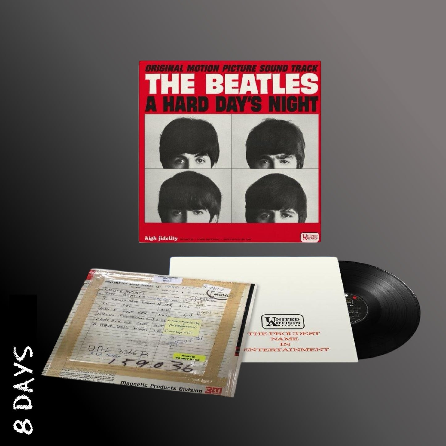 The Beatles - A Hard Day’s Night (Original Motion Picture Sound Track) - Black Vinyl