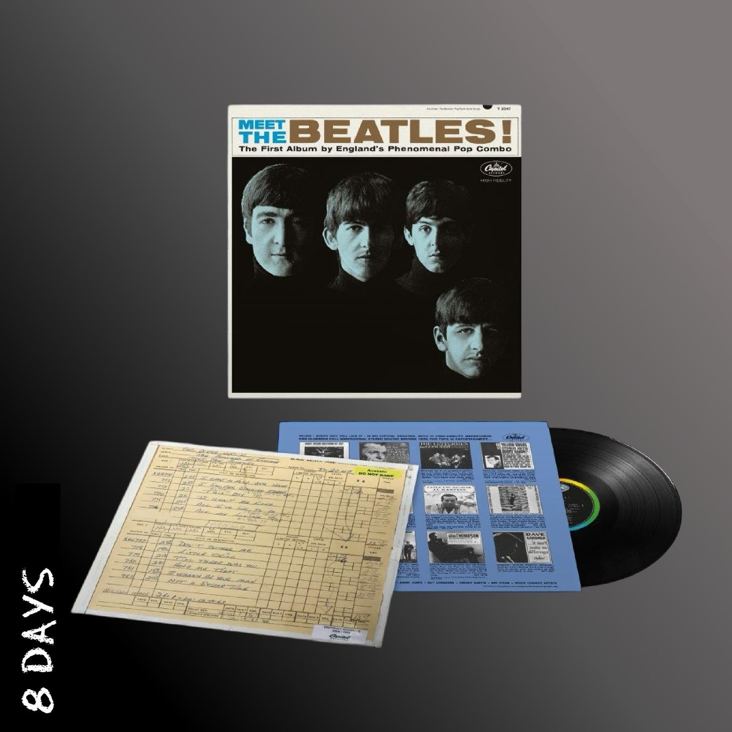 The Beatles - Meet The Beatles! - Black Vinyl