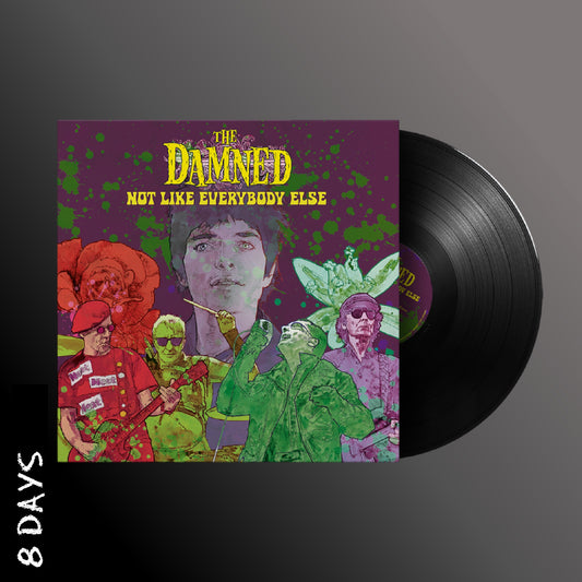 The Damned	- Not Like Everybody Else - Black Vinyl - Pre Order 23/1/26
