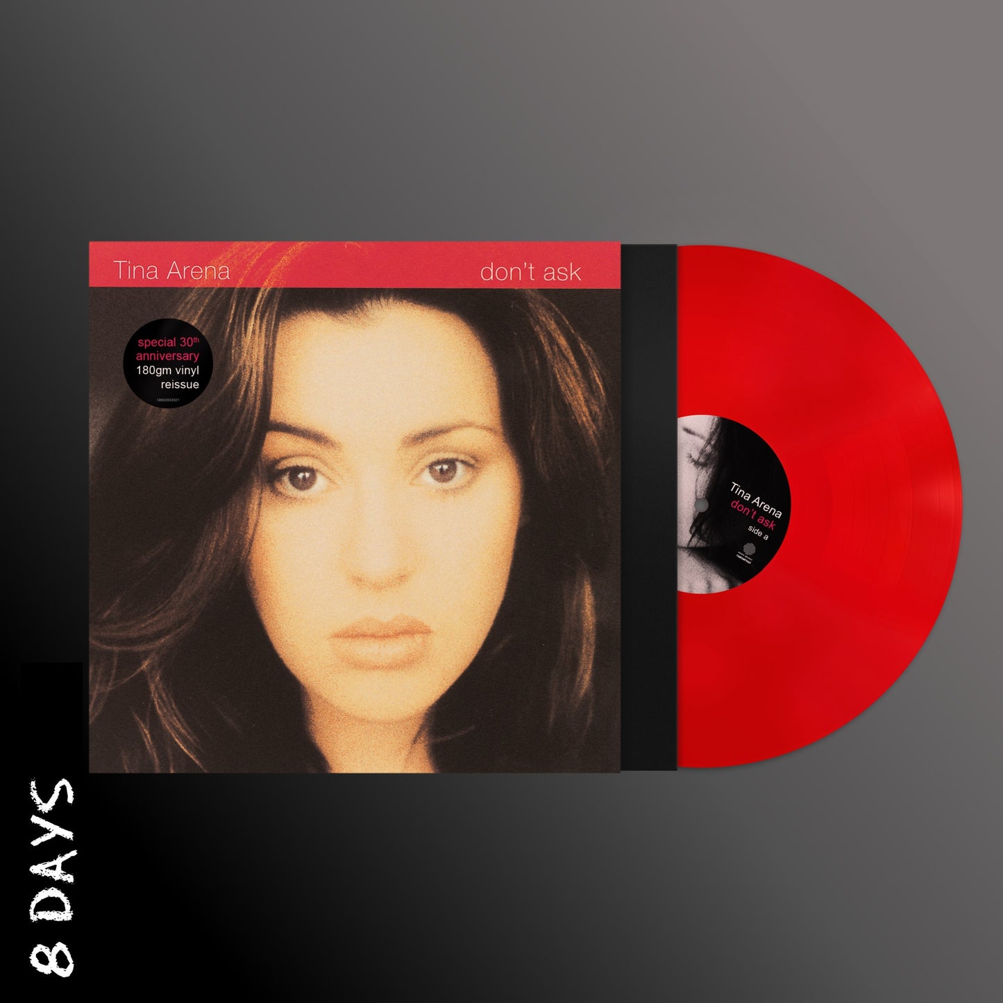 Tina Arena - Don't Ask - 30th Anniversary Translucent Red Vinyl