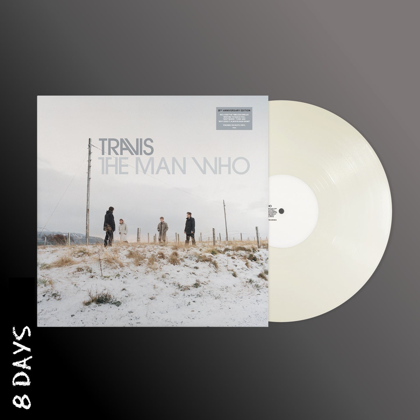 Travis - The Man Who - NAD24 White Vinyl