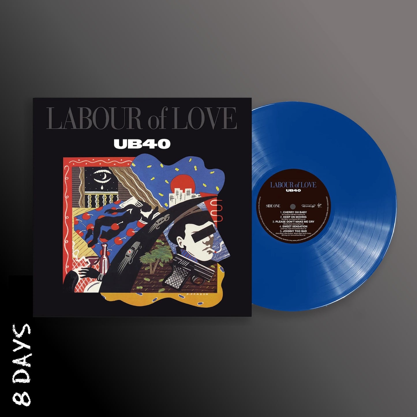 UB40 - Labour Of Love - NAD24 Blue Vinyl