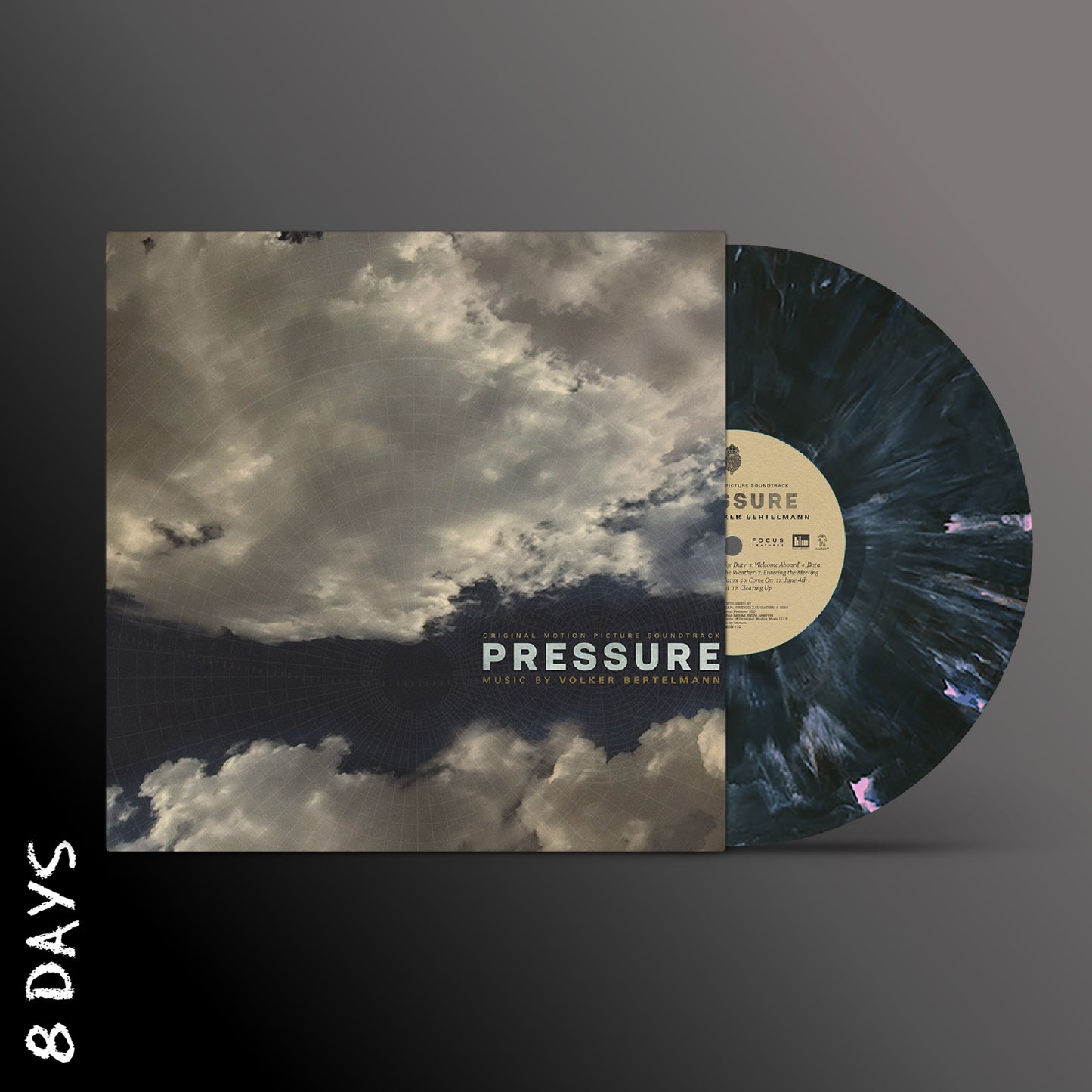 Volker Bertelmann - Pressure - Black Blue Lavender Blend Vinyl LP | Pre-Order 4.9.26