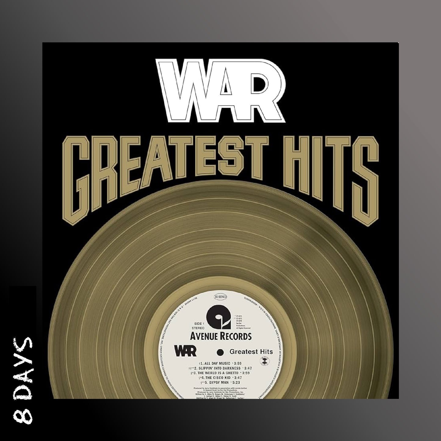 War - Greatest Hits (50th Anniversary) - 2CD - Pre Order 31/7/26
