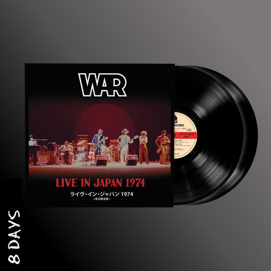 WAR - Live In Japan 1974 - Black Vinyl - Pre Order 7/2/25