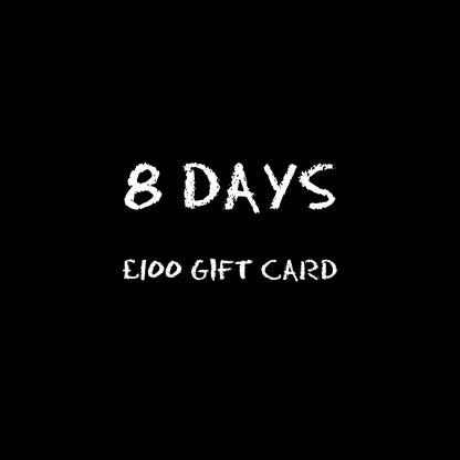 8 Days Gift Cards